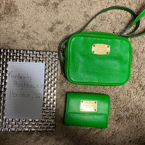 Mk crossbody and wallet